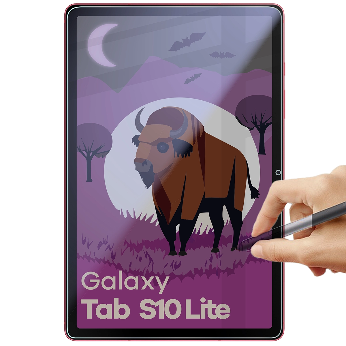 Szkło hybrydowe prywatyzujące Bizon Tab Hybrid Shadow do Galaxy Tab S10 Lite
